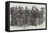 Cavalry and Infantry of the Sardinian Army-null-Framed Stretched Canvas