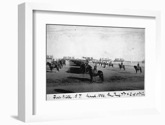 Cavalry at Fort Sill-null-Framed Photographic Print