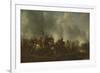 Cavalry Attacking Infantry, 1656-1668-Philips Wouwerman-Framed Giclee Print