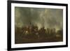 Cavalry Attacking Infantry, 1656-1668-Philips Wouwerman-Framed Giclee Print