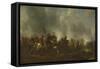 Cavalry Attacking Infantry, 1656-1668-Philips Wouwerman-Framed Stretched Canvas