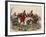 Cavalry Battle in Argentina at Time of Rosas' Dictatorship-null-Framed Giclee Print