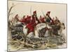 Cavalry Battle in Argentina at Time of Rosas' Dictatorship-null-Mounted Giclee Print