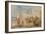 'Cavalry', c1910-Marius Bauer-Framed Giclee Print