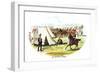 Cavalry Camp-Richard Simkin-Framed Art Print