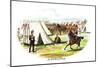Cavalry Camp-Richard Simkin-Mounted Art Print