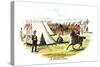 Cavalry Camp-Richard Simkin-Stretched Canvas