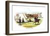 Cavalry Camp-Richard Simkin-Framed Premium Giclee Print