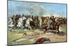 Cavalry Charge by Us Regulars, Spanish-American War, 1898-null-Mounted Premium Giclee Print