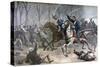 Cavalry Charge, German Riots in Leipzig, 1892-Henri Meyer-Stretched Canvas