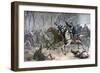 Cavalry Charge, German Riots in Leipzig, 1892-Henri Meyer-Framed Giclee Print