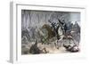 Cavalry Charge, German Riots in Leipzig, 1892-Henri Meyer-Framed Giclee Print