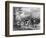 Cavalry Charge, Marengo-H Bellange-Framed Art Print