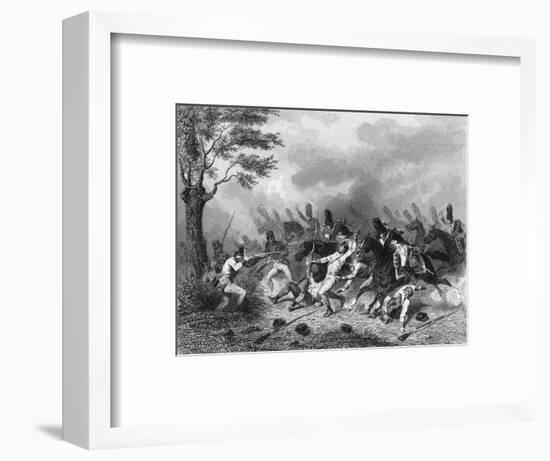 Cavalry Charge, Marengo-H Bellange-Framed Art Print