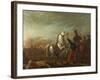 Cavalry Charge of Federal Army, 1830-Carlos Nebel-Framed Giclee Print