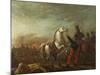 Cavalry Charge of Federal Army, 1830-Carlos Nebel-Mounted Giclee Print