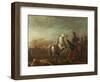 Cavalry Charge of Federal Army, 1830-Carlos Nebel-Framed Giclee Print