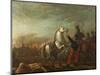 Cavalry Charge of Federal Army, 1830-Carlos Nebel-Mounted Giclee Print