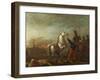 Cavalry Charge of Federal Army, 1830-Carlos Nebel-Framed Giclee Print