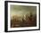 Cavalry Charge of Federal Army, 1830-Carlos Nebel-Framed Giclee Print