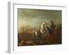 Cavalry Charge of Federal Army, 1830-Carlos Nebel-Framed Giclee Print