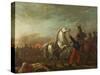 Cavalry Charge of Federal Army, 1830-Carlos Nebel-Stretched Canvas