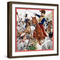 Cavalry Charge-null-Framed Giclee Print