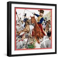 Cavalry Charge-null-Framed Giclee Print