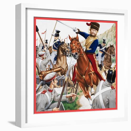 Cavalry Charge-null-Framed Giclee Print