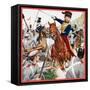 Cavalry Charge-null-Framed Stretched Canvas
