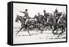 Cavalry Charge-John Millar Watt-Framed Stretched Canvas