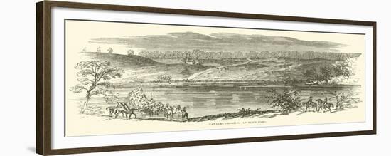 Cavalry Crossing at Ely's Ford, January-April 1863-null-Framed Giclee Print