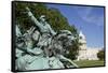 Cavalry Group on the Ulysses S. Grant Memorial in Washington, DC-Paul Souders-Framed Stretched Canvas