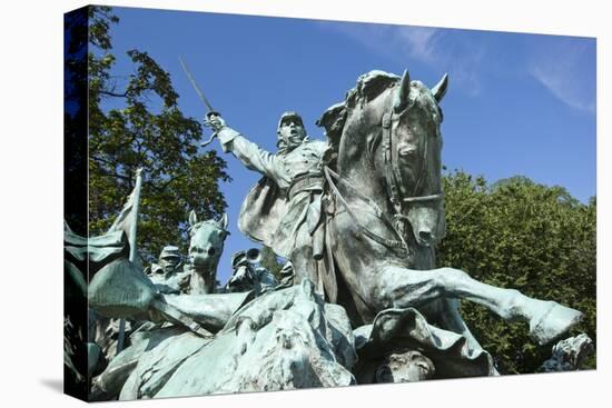 Cavalry Group on the Ulysses S. Grant Memorial in Washington, DC-Paul Souders-Stretched Canvas