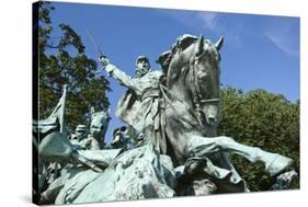 Cavalry Group on the Ulysses S. Grant Memorial in Washington, DC-Paul Souders-Stretched Canvas