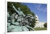 Cavalry Group on the Ulysses S. Grant Memorial in Washington, DC-Paul Souders-Framed Photographic Print