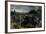 Cavalry in Combat at the Foot of a Hill-Sebastian Vrancx-Framed Giclee Print