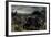 Cavalry in Combat at the Foot of a Hill-Sebastian Vrancx-Framed Giclee Print