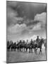 Cavalry in Maneuvers at Ft. Francis Warren-Horace Bristol-Mounted Photographic Print