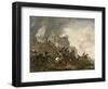 Cavalry Making a Sortie from a Fort on a Hill, 1646-Philips Wouwermans Or Wouwerman-Framed Giclee Print