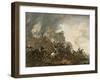 Cavalry Making a Sortie from a Fort on a Hill, 1646-Philips Wouwermans Or Wouwerman-Framed Giclee Print