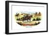 Cavalry Scouts-Richard Simkin-Framed Art Print