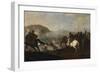 Cavalry Skirmish-Aniello Falcone-Framed Giclee Print