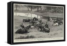 Cavalry Sports by the Eighth (King's Royal Irish) Hussars before the Duke and Duchess of Connaught-null-Framed Stretched Canvas