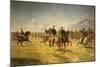 Cavalry Units During Exercise-null-Mounted Giclee Print