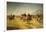 Cavalry Units During Exercise-null-Framed Giclee Print