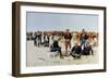 Cavalryman's Breakfast on the Plains, from an Oil Painting c.1890-Frederic Sackrider Remington-Framed Giclee Print