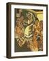 Cave 1 at Ajanta, India-null-Framed Giclee Print