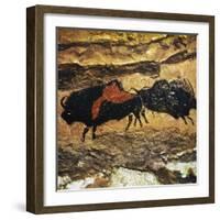 Cave Art: Bison-null-Framed Photographic Print