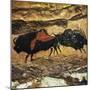 Cave Art: Bison-null-Mounted Photographic Print